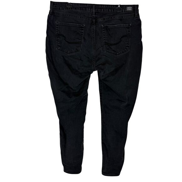 Signature By Levi Strauss Jeans Womens 18 Black Denim Stretch Modern Skinny Leg - Picture 2 of 16